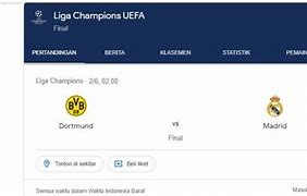 Jadwal Sepak Bola Liga Champions 2024