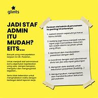 Pekerjaan Staff Admin Produksi