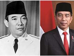 Presiden Indonesia Soekarno Joko Widodo